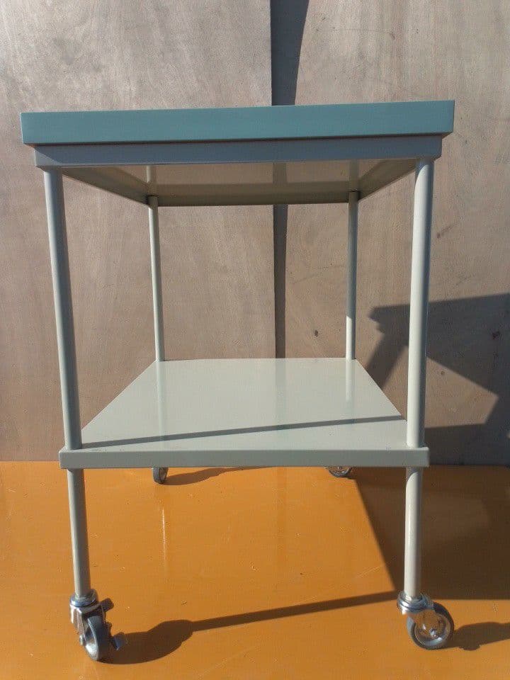 SOLNO 調剤テーブル　丈夫なツールワゴン　作業台　薬局　机