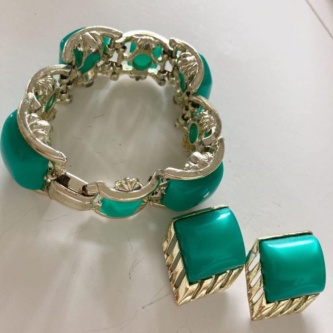 '70 ブレスレット　イヤリング　セット