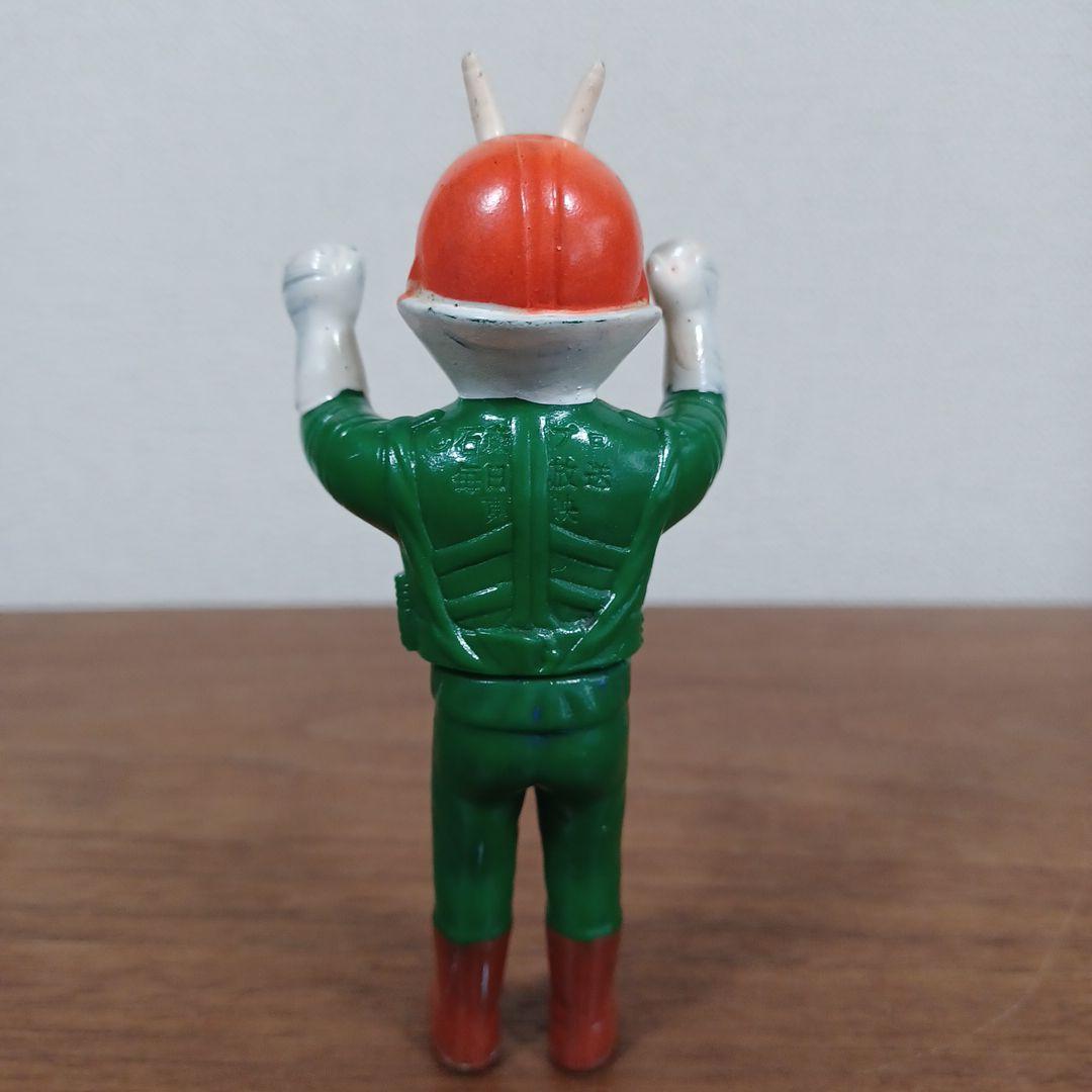 当時もの　ポピー製「仮面ライダーV3」希少ミニソフビフィギュア