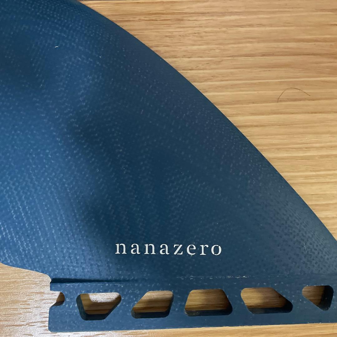 nanazero サーフボードフィン 4枚セット ダークブルー