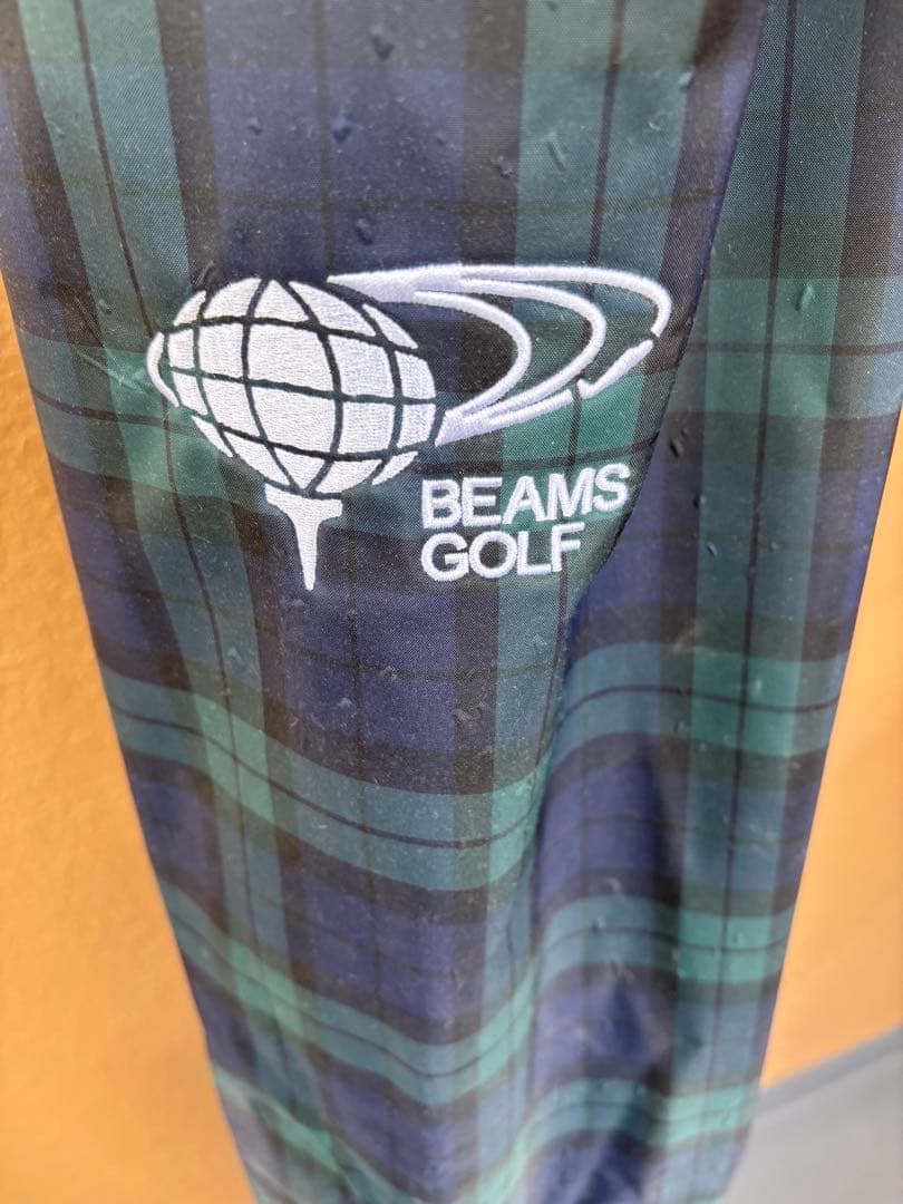 Beams Golf チェック柄　スタンドバッグ　クラブケース　ビームスゴルフ