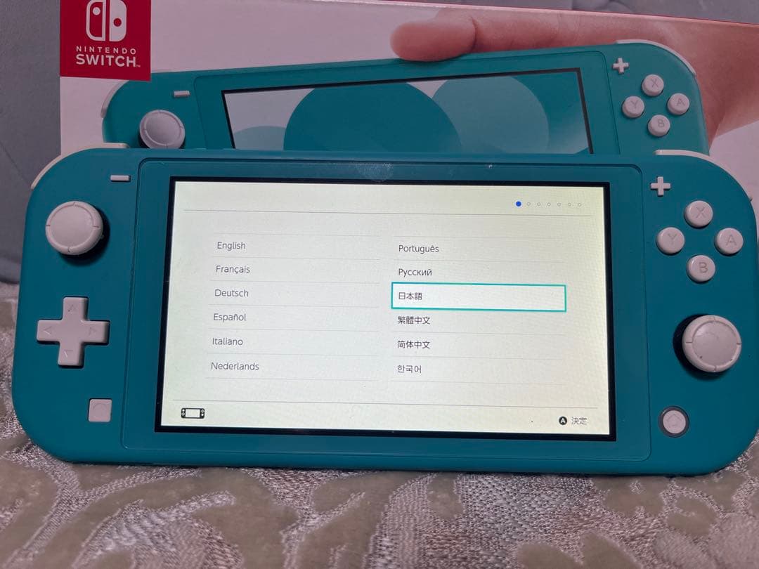 Nintendo Switch Lite ターコイズ　ジャンク品