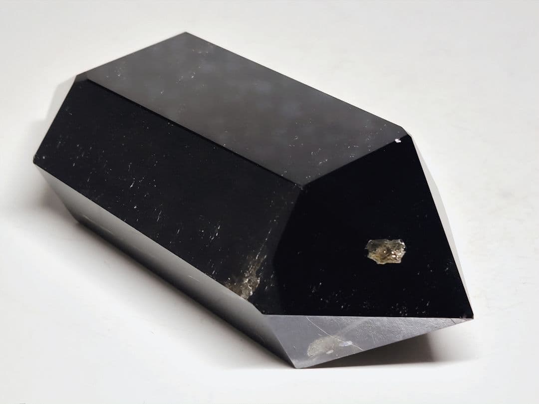 モリオン 438g 黒水晶 クォーツ 原石 鑑賞石 自然石 誕生石 鉱物 鉱石