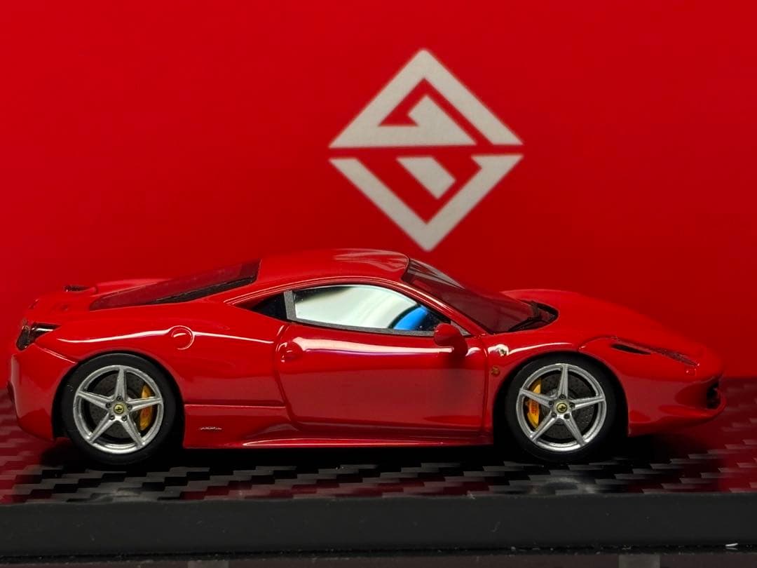 God’wealth 1/64 フェラーリ 458 イタリア ロッソコルサ