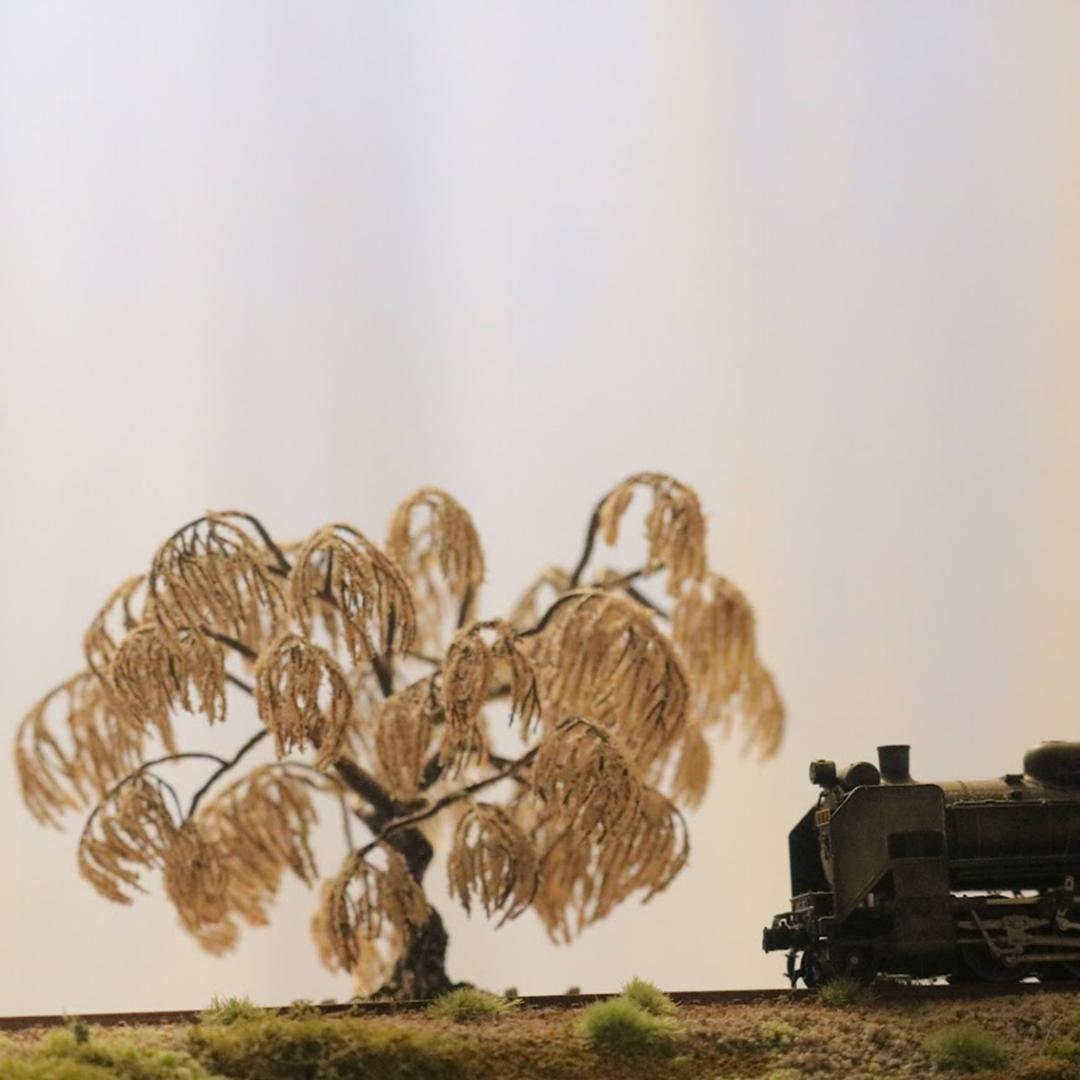 【風船さま専用】神社・鳥居＆竹・枝垂れ桜・クロマツ（Nゲージ）