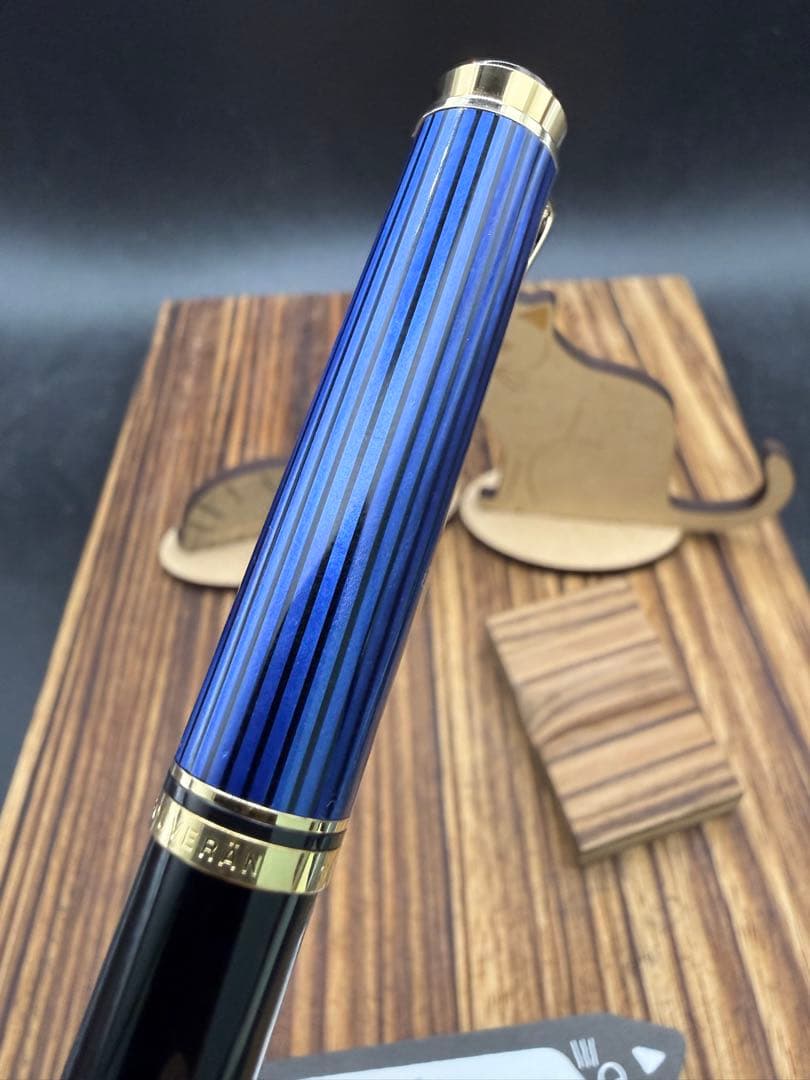 PELIKAN シャーペン D600 青縞 0.7mm 美品