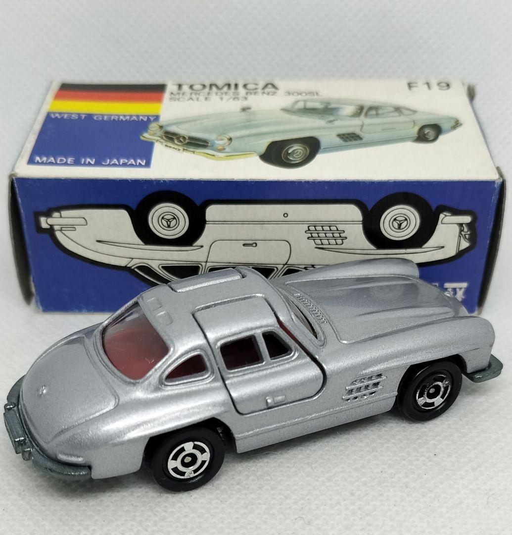《青箱トミカ19-3-2》ベンツ300SL【北米輸出用/マルーンシート】未使用