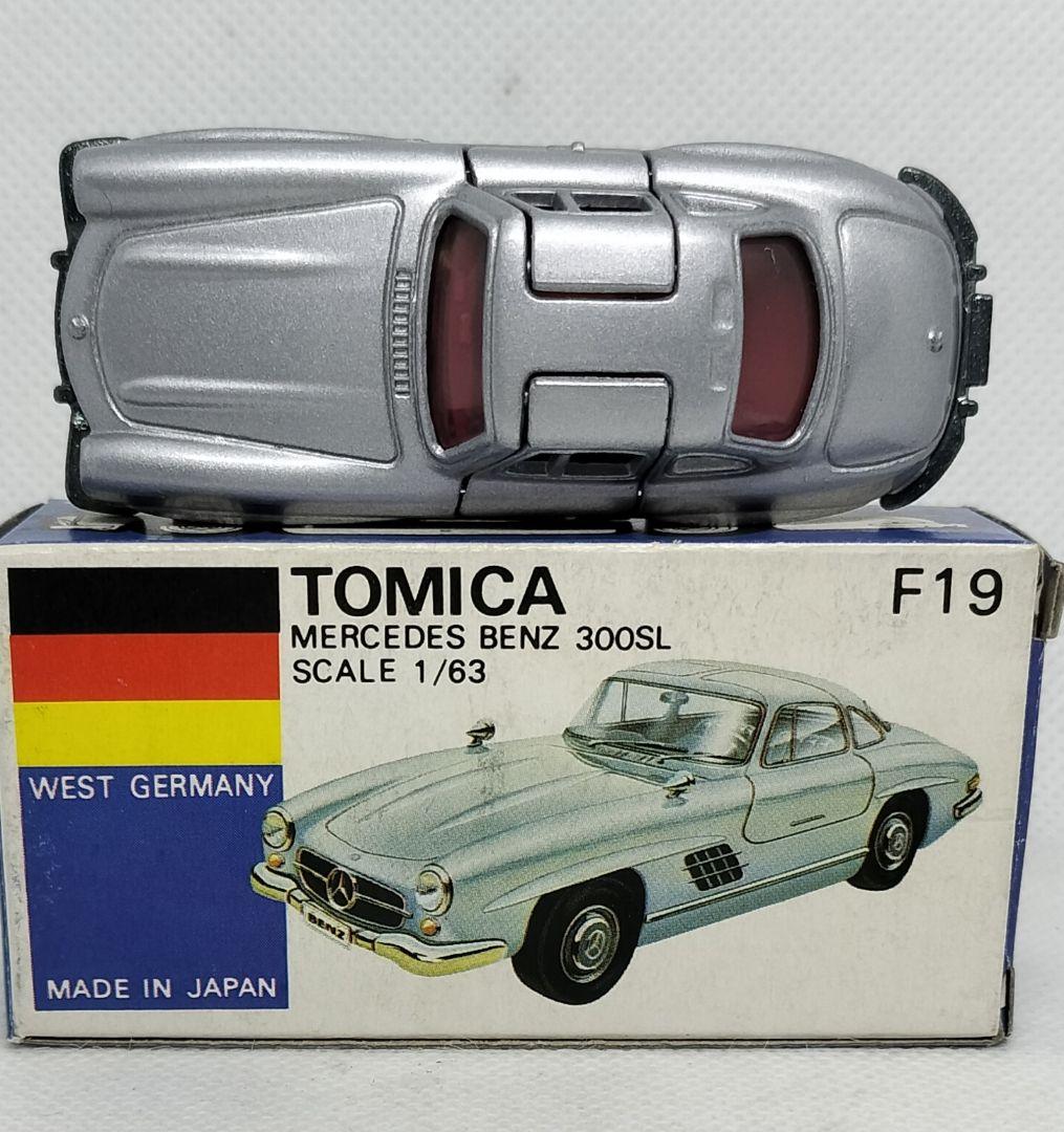 《青箱トミカ19-3-2》ベンツ300SL【北米輸出用/マルーンシート】未使用
