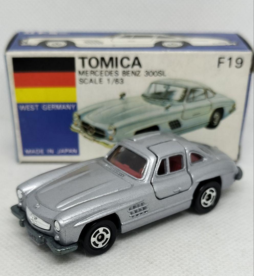 《青箱トミカ19-3-2》ベンツ300SL【北米輸出用/マルーンシート】未使用