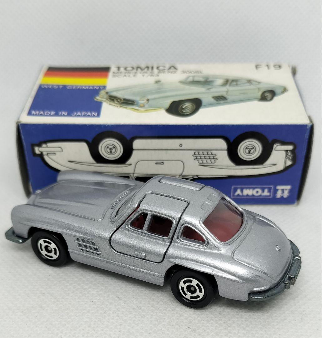 《青箱トミカ19-3-2》ベンツ300SL【北米輸出用/マルーンシート】未使用