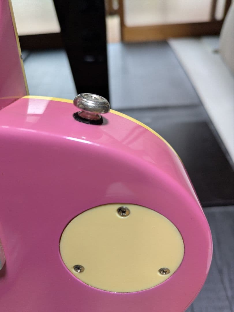 ジプシーローズ　ピンク レスポール　 エレキギター　ラメ入り　激レアギター