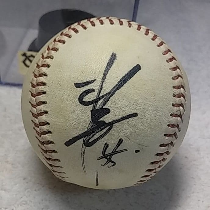 松井秀喜　直筆サインボール　読売ジャイアンツ