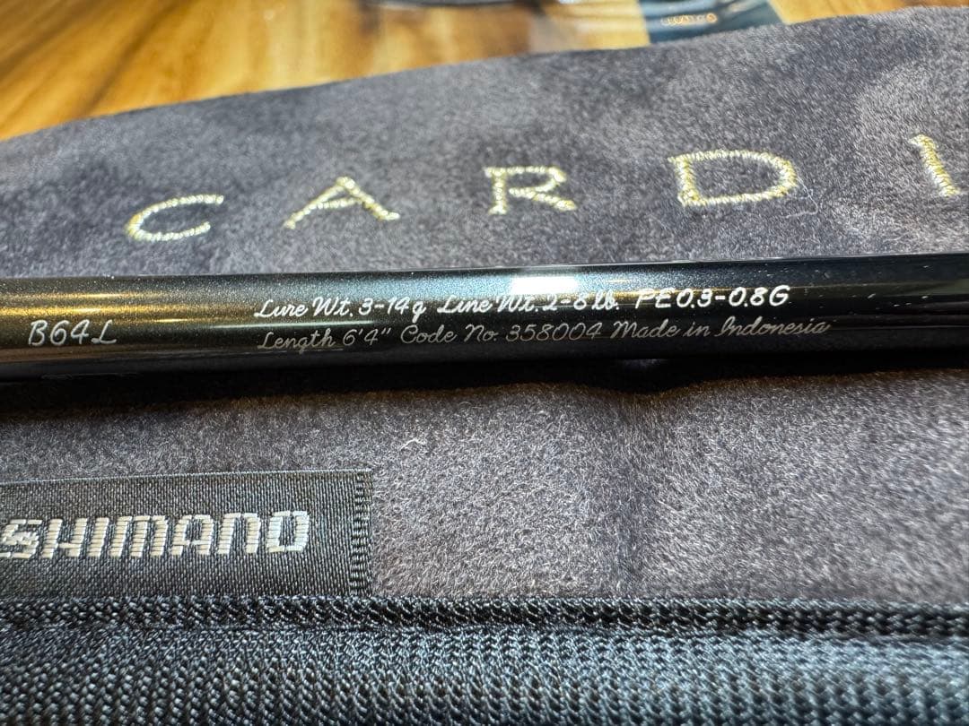 シマノ　カーディフ ストリームプレミアム B64L