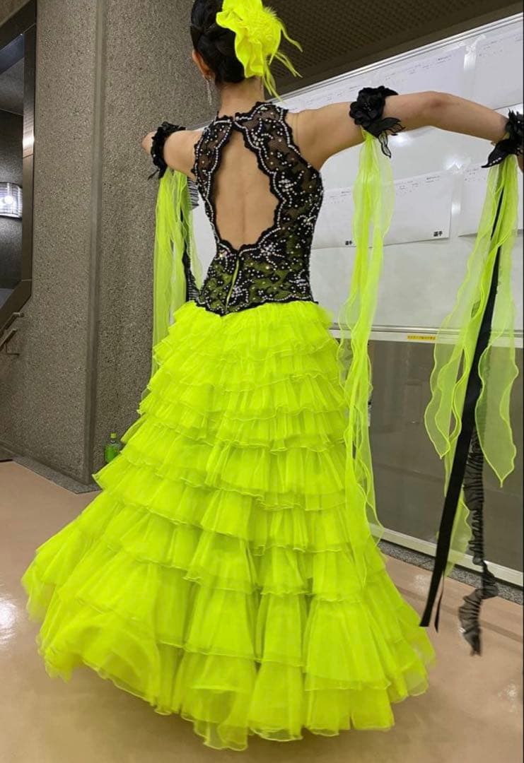 【タカダンス】M スワロミックス　スタンダードドレス 社交