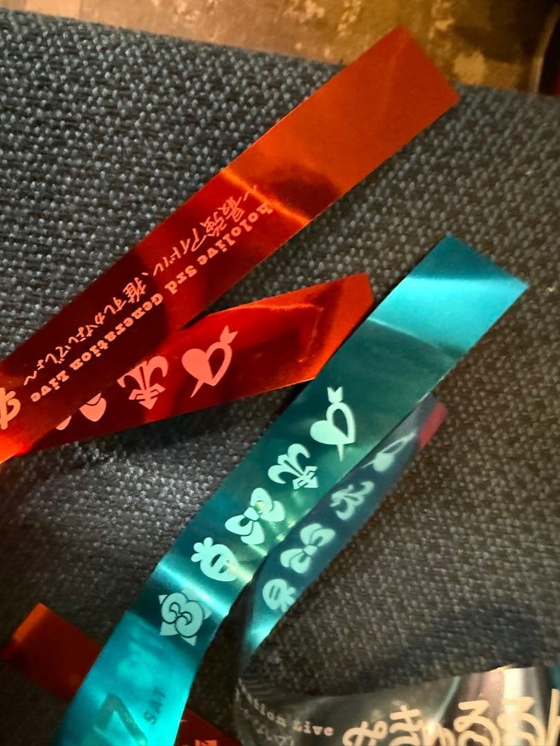 きゅるるん大作戦　ホロライブ　3期ライブ　銀テープセット　4種類