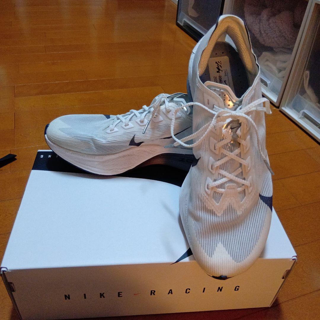 Nike ヴェイパーフライNEXT 4 %ホワイト/ネイビー