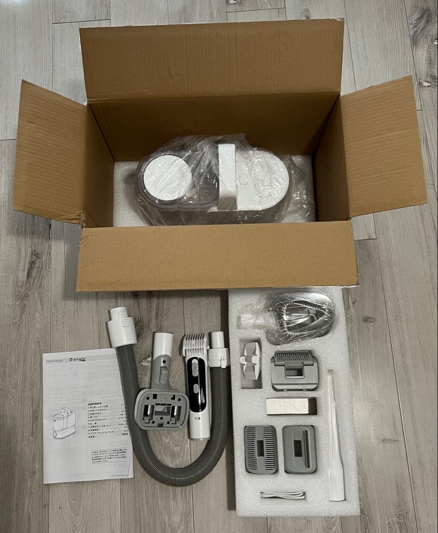 犬 猫 ペットグルーミング バリカン クリッパー トリミングカッター 掃除機