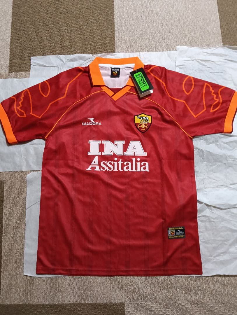 AS Roma 中田英寿#8 ユニフォーム XLサイズ 新品 ローマ