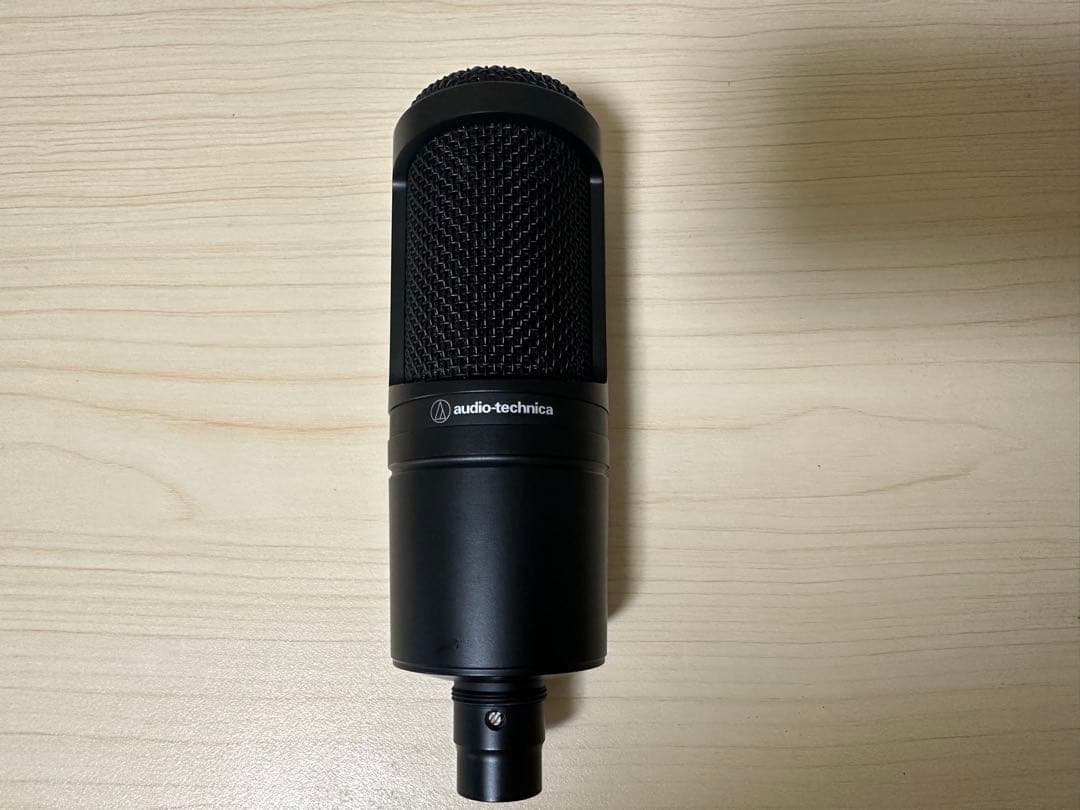 audio-technica AT2020 マイクスタンド&ケーブル付き！