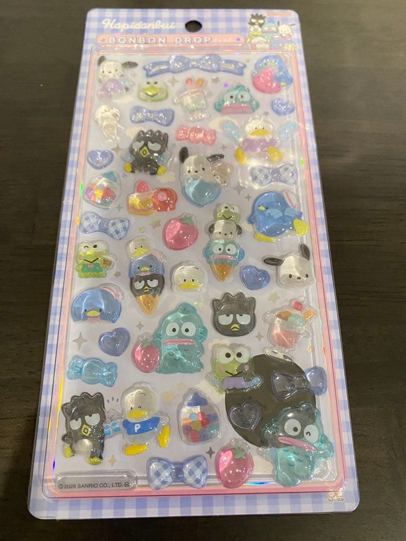 【正規品】【匿名配送】ボンボンドロップシール　サンリオ　第2弾　8種コンプリート