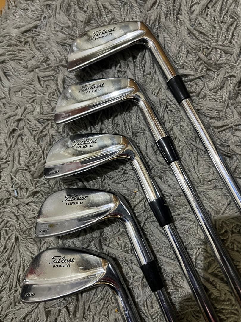 Titleist タイトリスト 680MB FORGED アイアン 5本　6-P