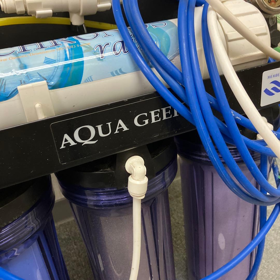 AQUAGEEK アクアギーク　クロノスレイン　RO浄水器　海水魚　珊瑚