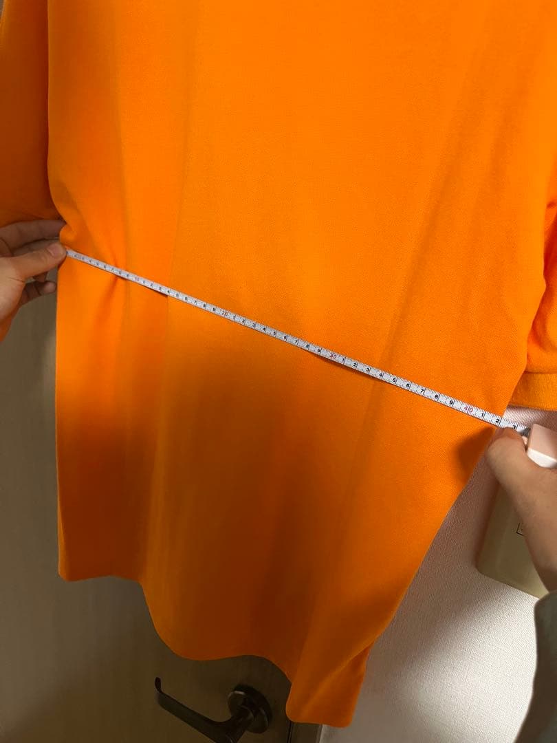 PEARLY GATES ポロシャツ オレンジ サイズ7