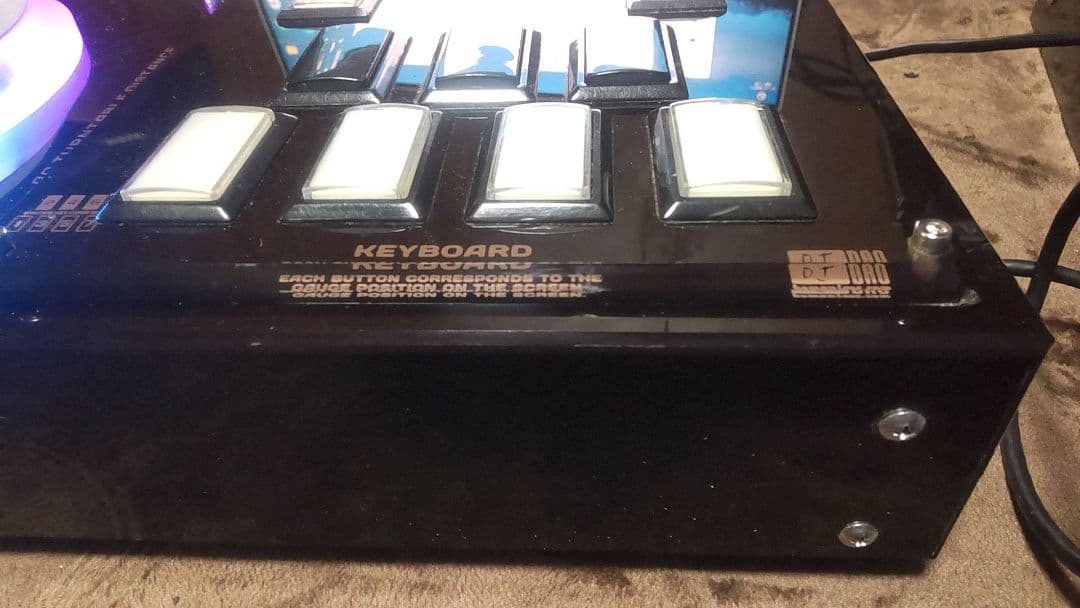 ビートマニア DAO FPS コントローラー 静音化 ターンテーブルRGB仕様