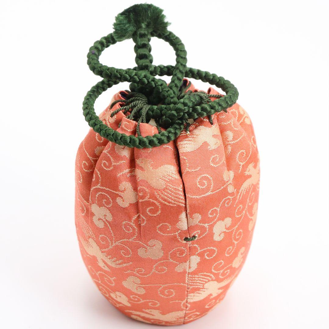 笹田仁史作 肩衝茶入 仕覆付 茶道具 共箱　V841