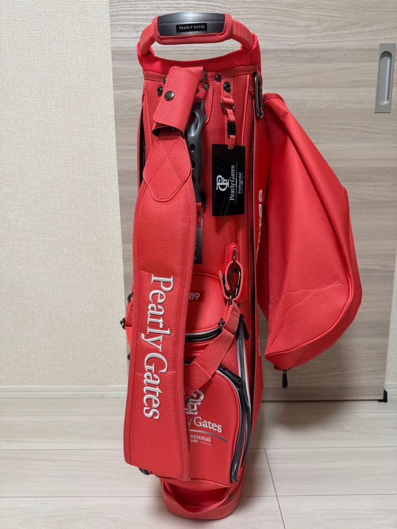 新品未使用　パーリーゲイツ　スタンドキャディバック　ヘッドカバー付