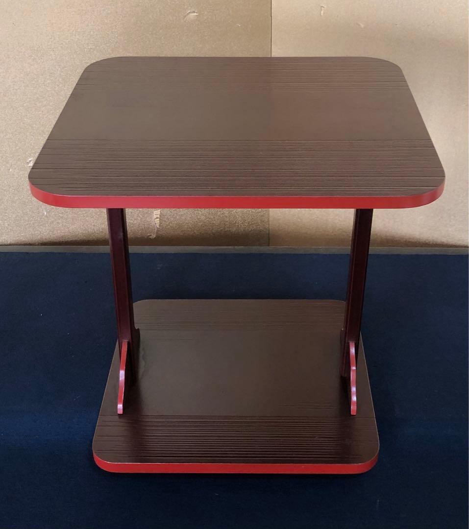 《R》茶道具 溜塗 小四方棚 組立式 元箱　260126く1