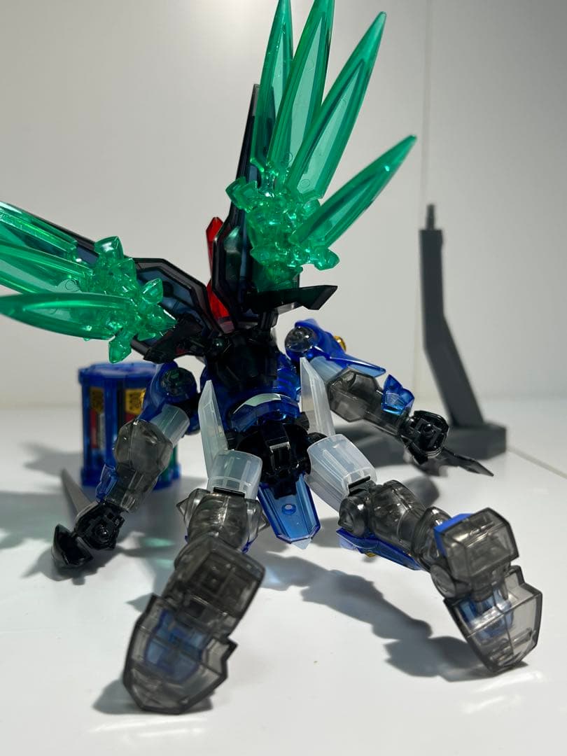 プラモデル　　模型　組立済　ダンボール戦機　LBX クリア　アキレスD9