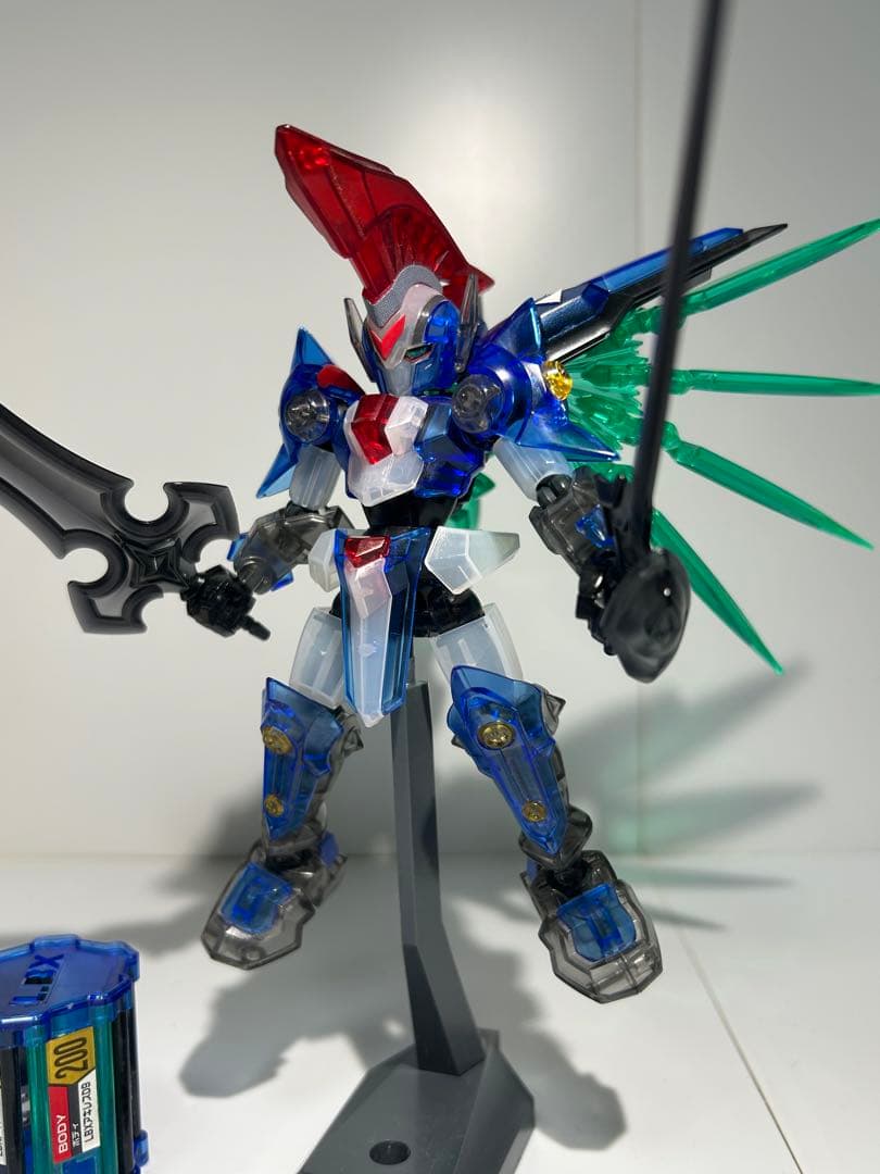 プラモデル　　模型　組立済　ダンボール戦機　LBX クリア　アキレスD9