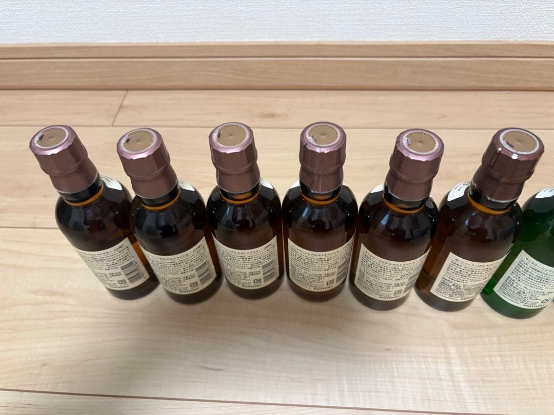山崎180ml 6本　白州180ml 5本