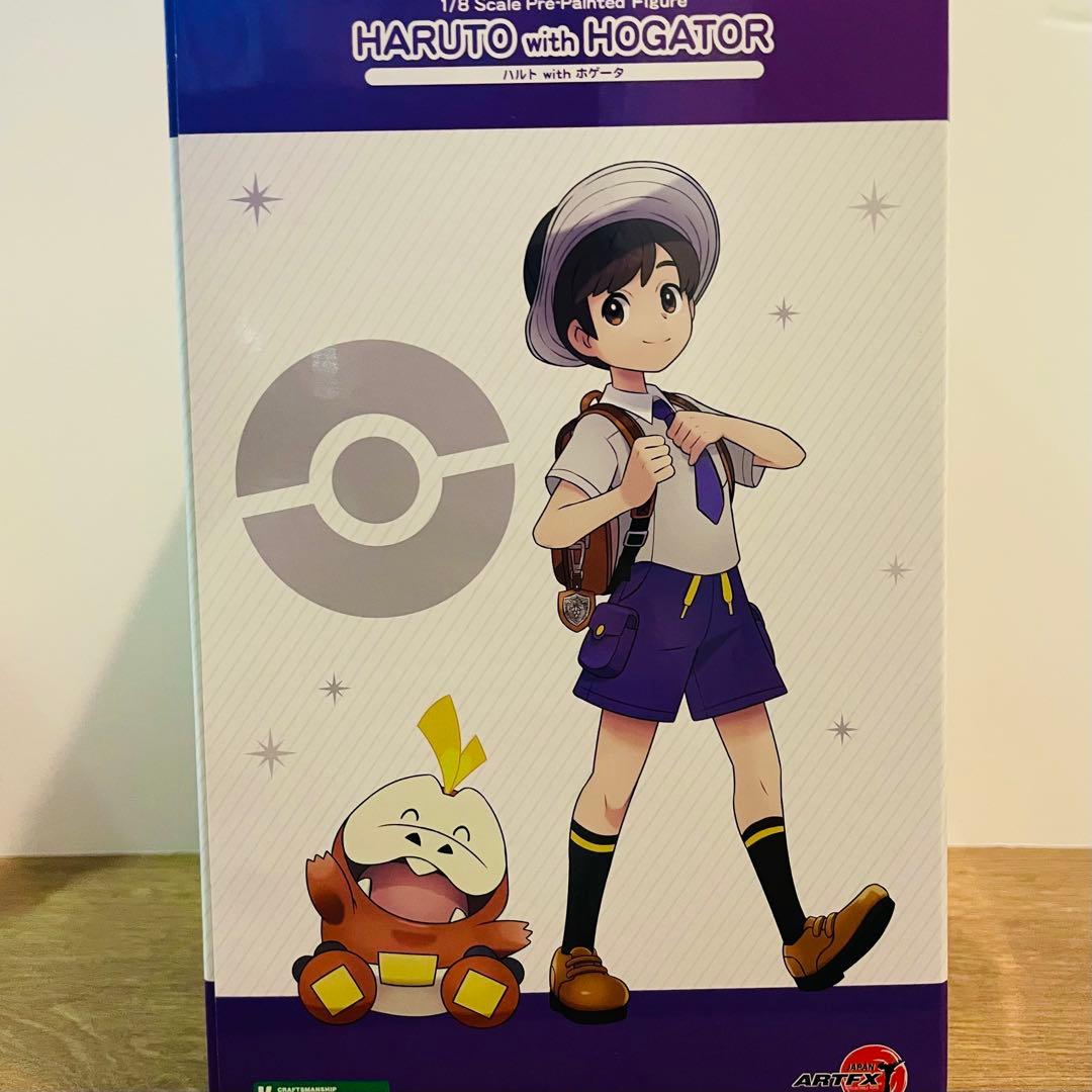 ポケットモンスター　シリーズ ARTFX J ハルト with ホゲータ 1/8