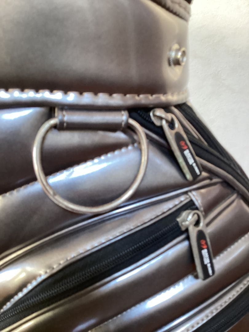 MASTER BUNNY EDITION キャディバッグ シルバー