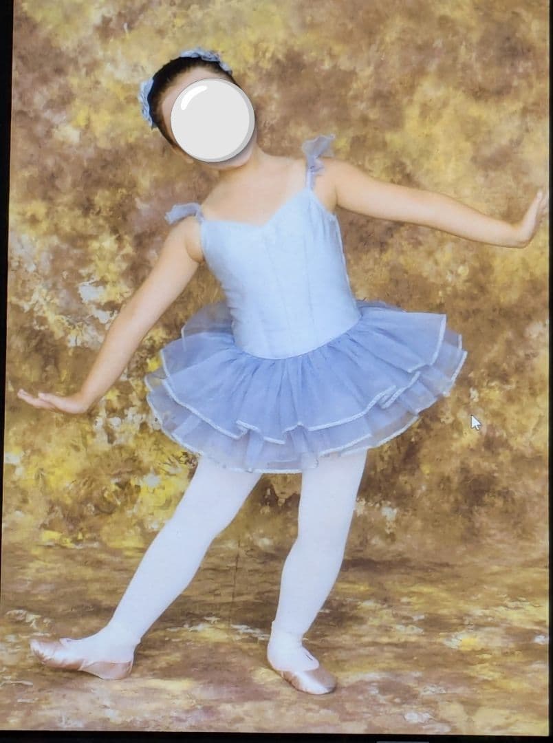 バレエ衣裳/キッズ みにくいあひるの子セット 黄色=7着+グレー