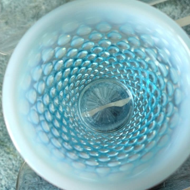 フェントン ブルーオパール セントオブネイル 美品です。アンティーク