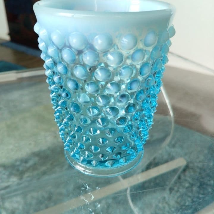 フェントン ブルーオパール セントオブネイル 美品です。アンティーク