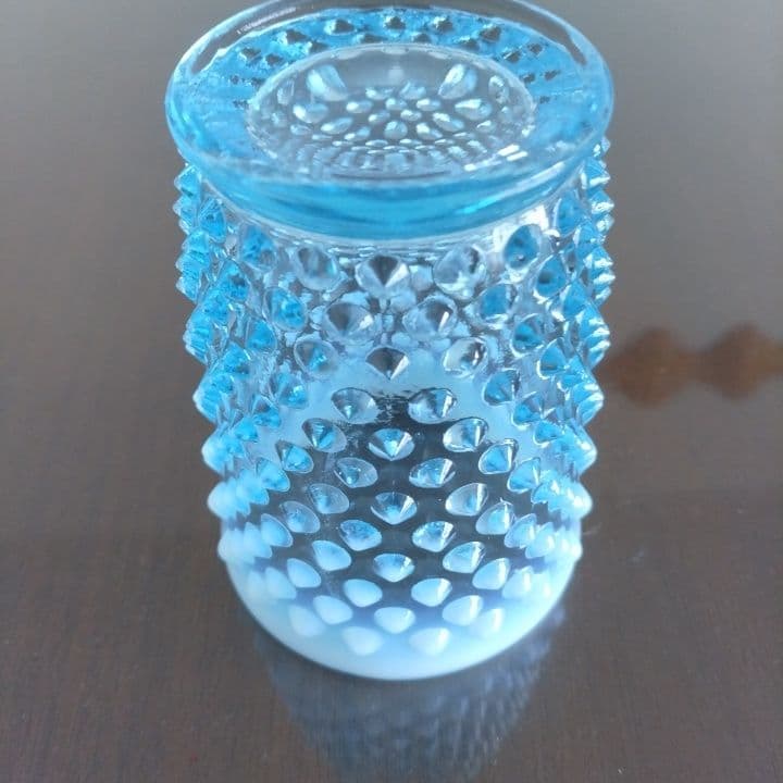 フェントン ブルーオパール セントオブネイル 美品です。アンティーク