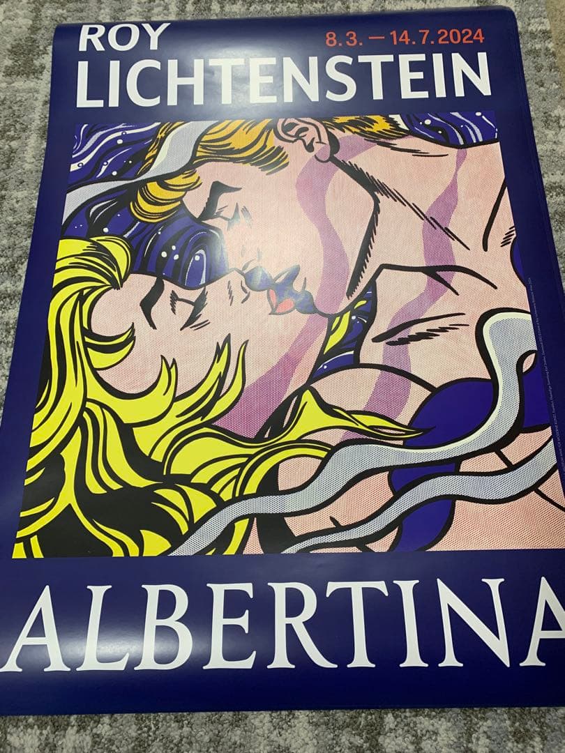 【残2枚】ロイ・リキテンスタイン　海外ポスター② A1　Lichtenstein