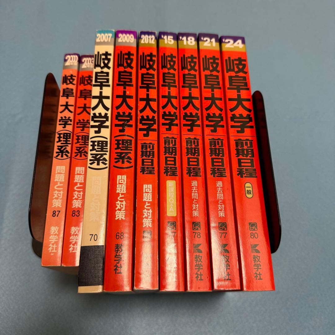 赤本　岐阜大学　前期日程　医学部　1997年～2023年 27年分