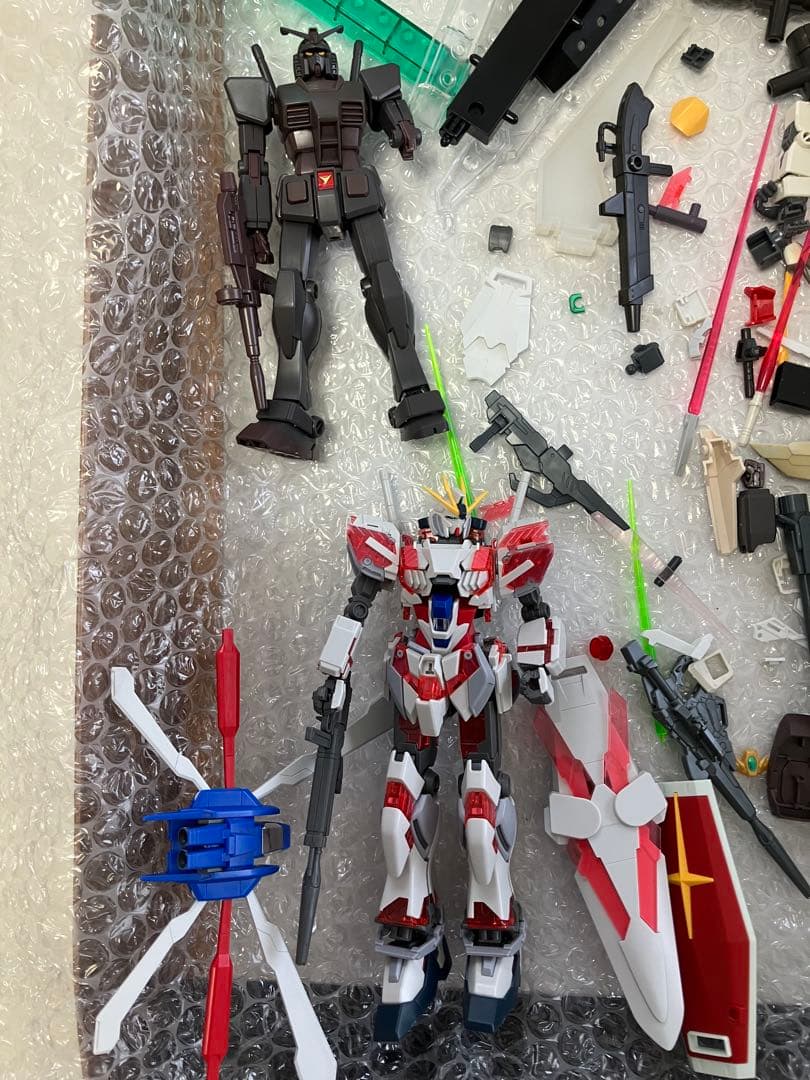 ガンプラ 素組み まとめ売り 39体 HGガンダム ジャンク品