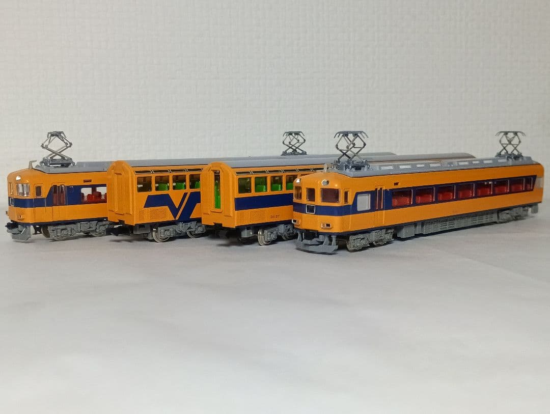 【当時物】TOMIX 92049 近鉄 30000系 ビスタカー (4両セット)