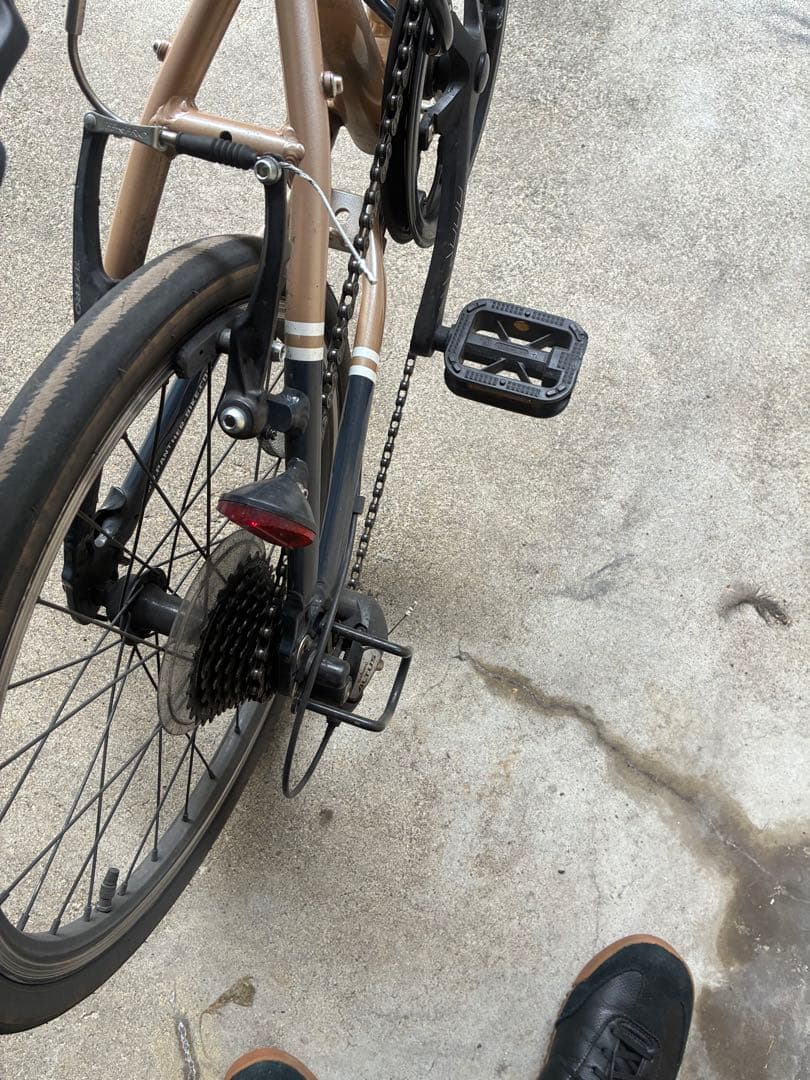 （直接引取り希望）PANTHER 折りたたみ式ミニベロ自転車 52T