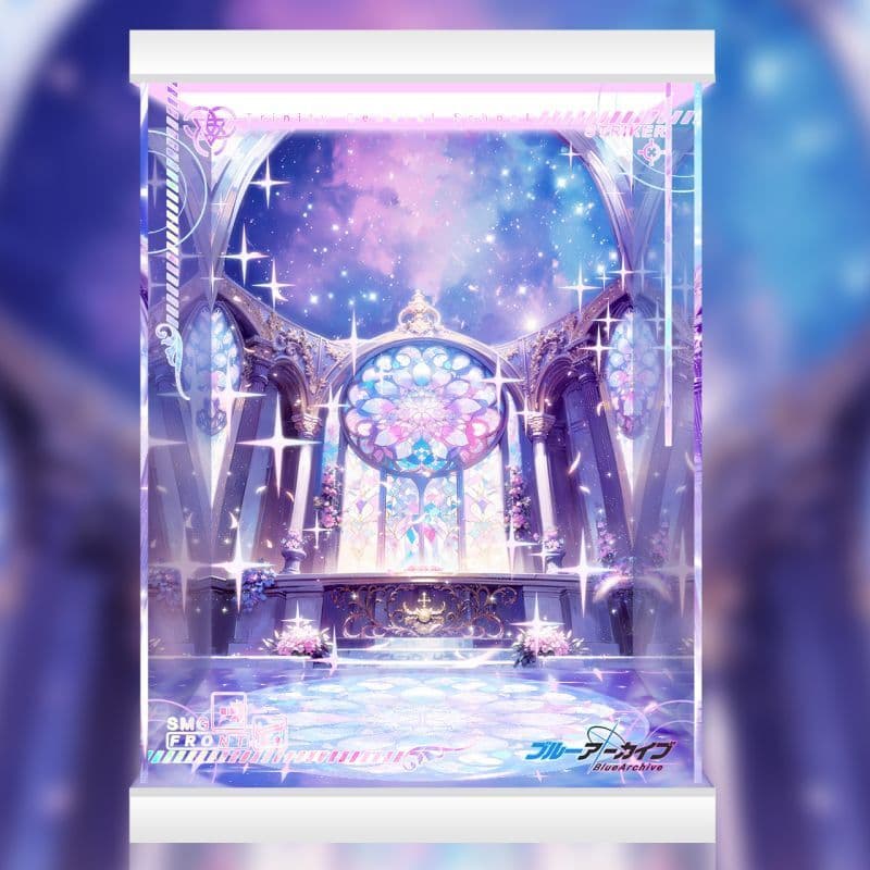ミカ　フィギュア　専用ケース　上下ライト&背景付き　ブルーアーカイブ　ブルアカ