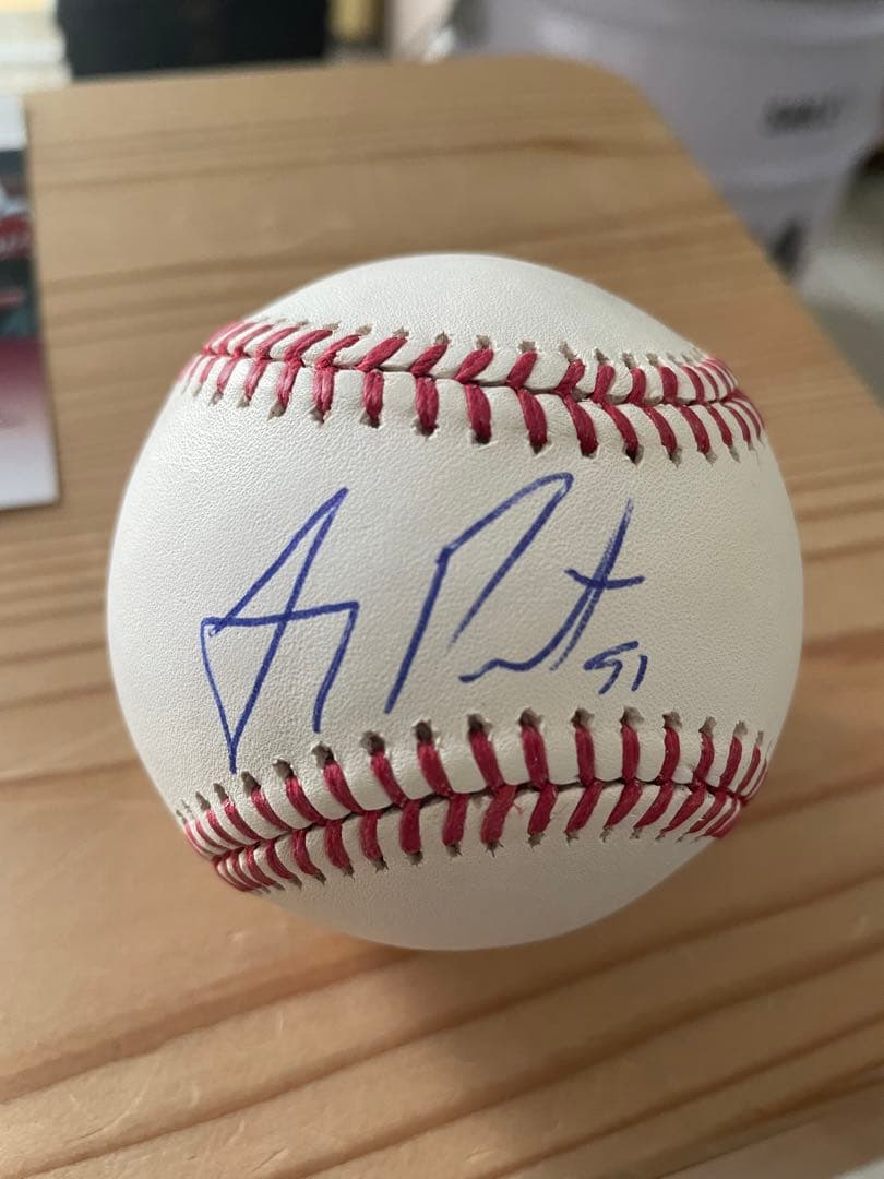 最多勝！メッツ移籍　フレディ　ペラルタ投手　直筆サインボール　JSA証明書付