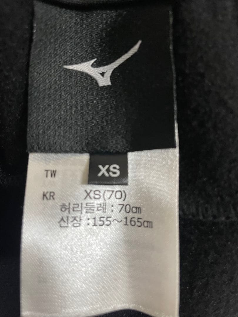 ミズノ テックシールド ミドラー 上下 XS 160 クロスカントリー