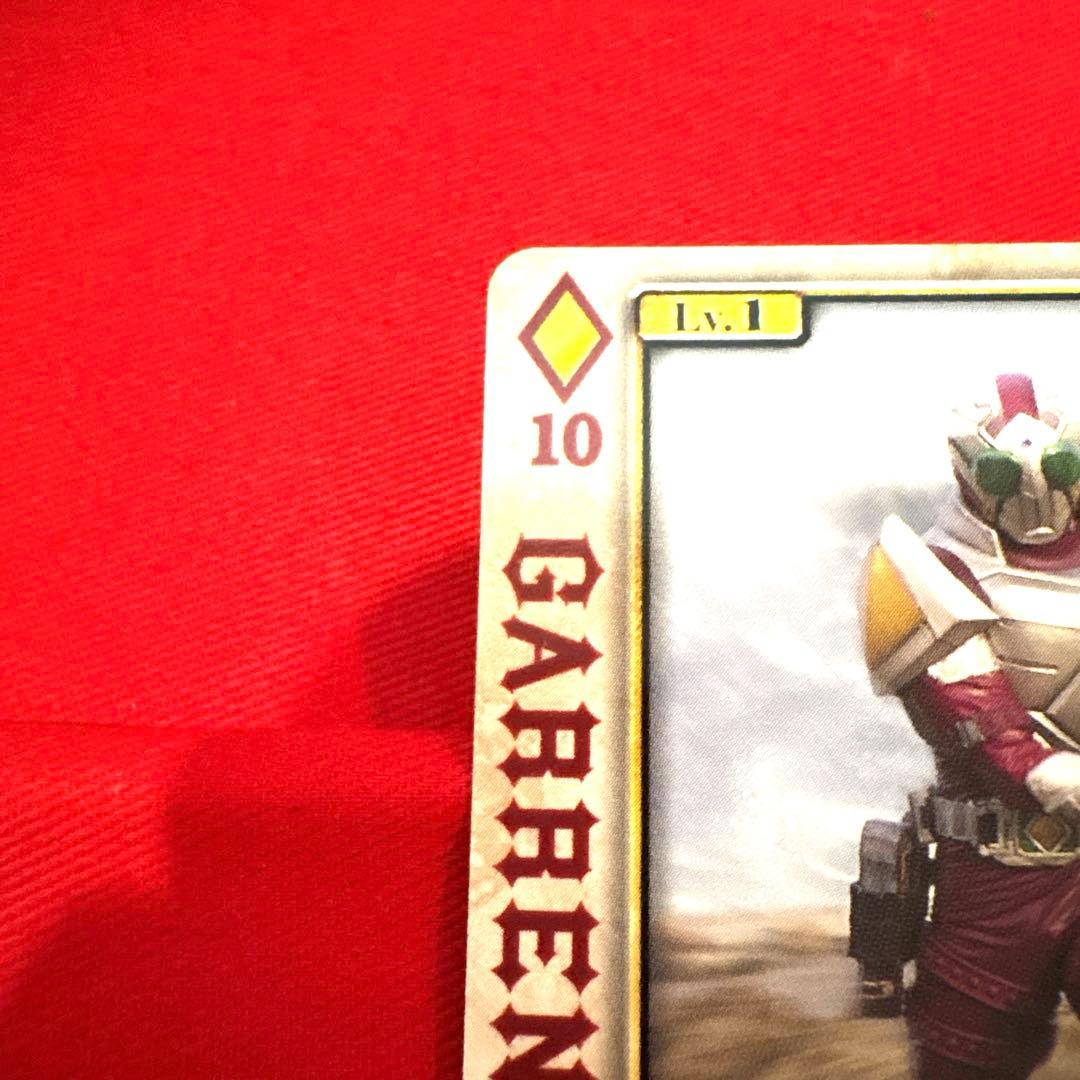 ラウズカード 仮面ライダーギャレン 仮面ライダー剣 トレカ レア ダイヤ10 赤