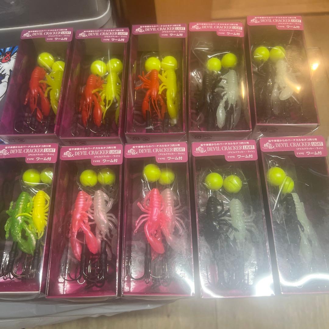 ワンナック デビルクラッカーライト(全傘)10個 デビルクロー2個